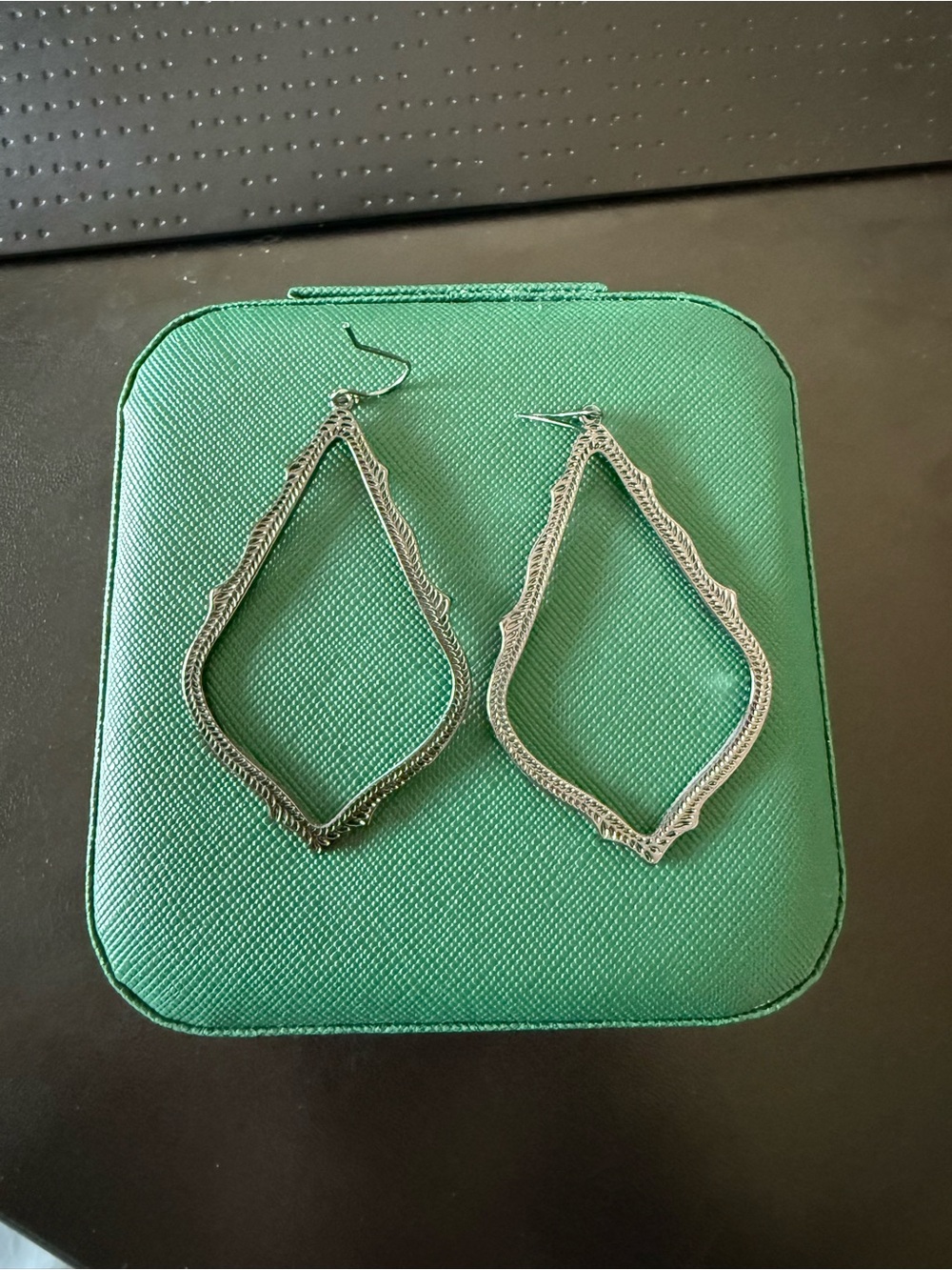 Kendra Scott-  Sophee Drop Earrings in
Gunmetal - Picture 2 of 5